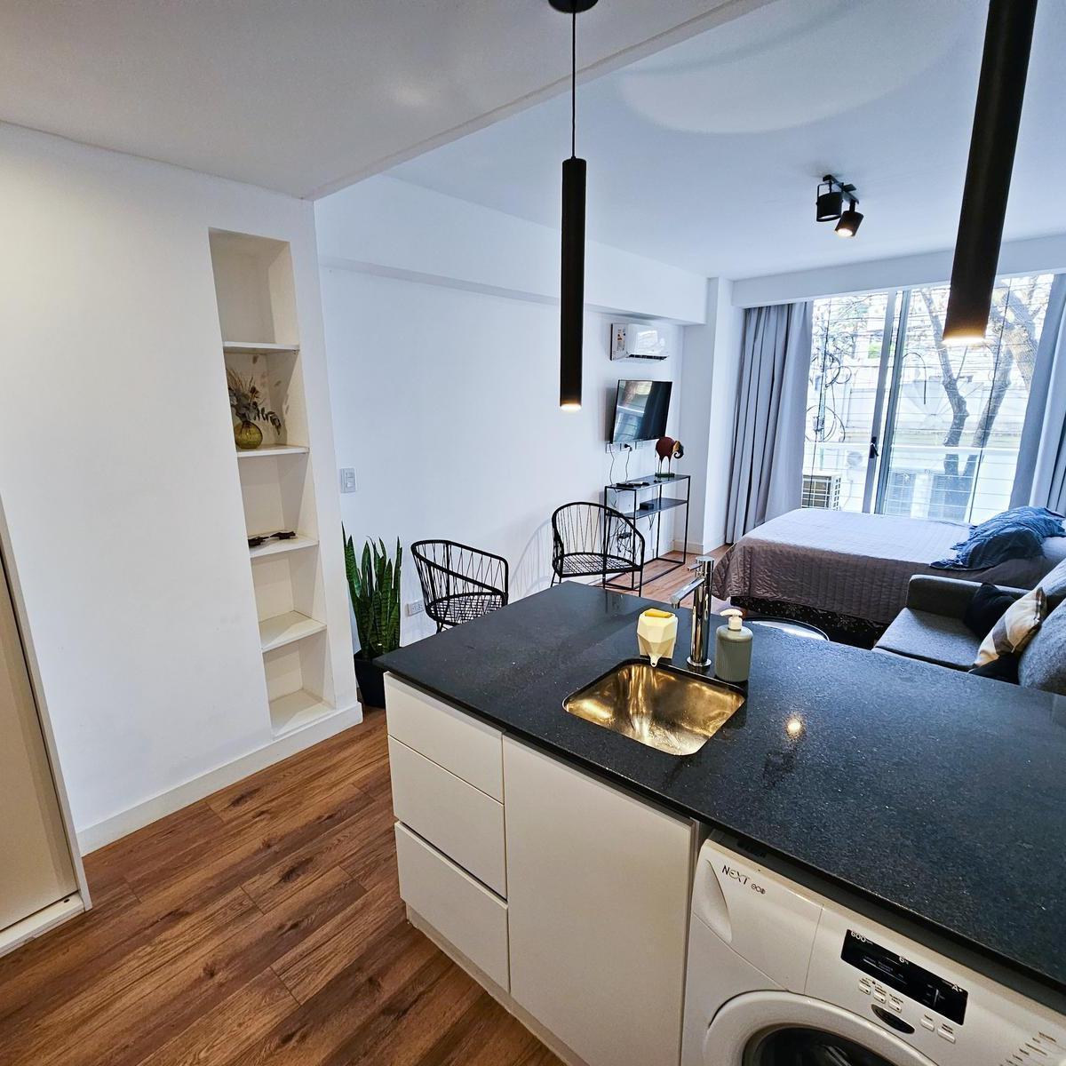 Furnished studio apartment in Núñez