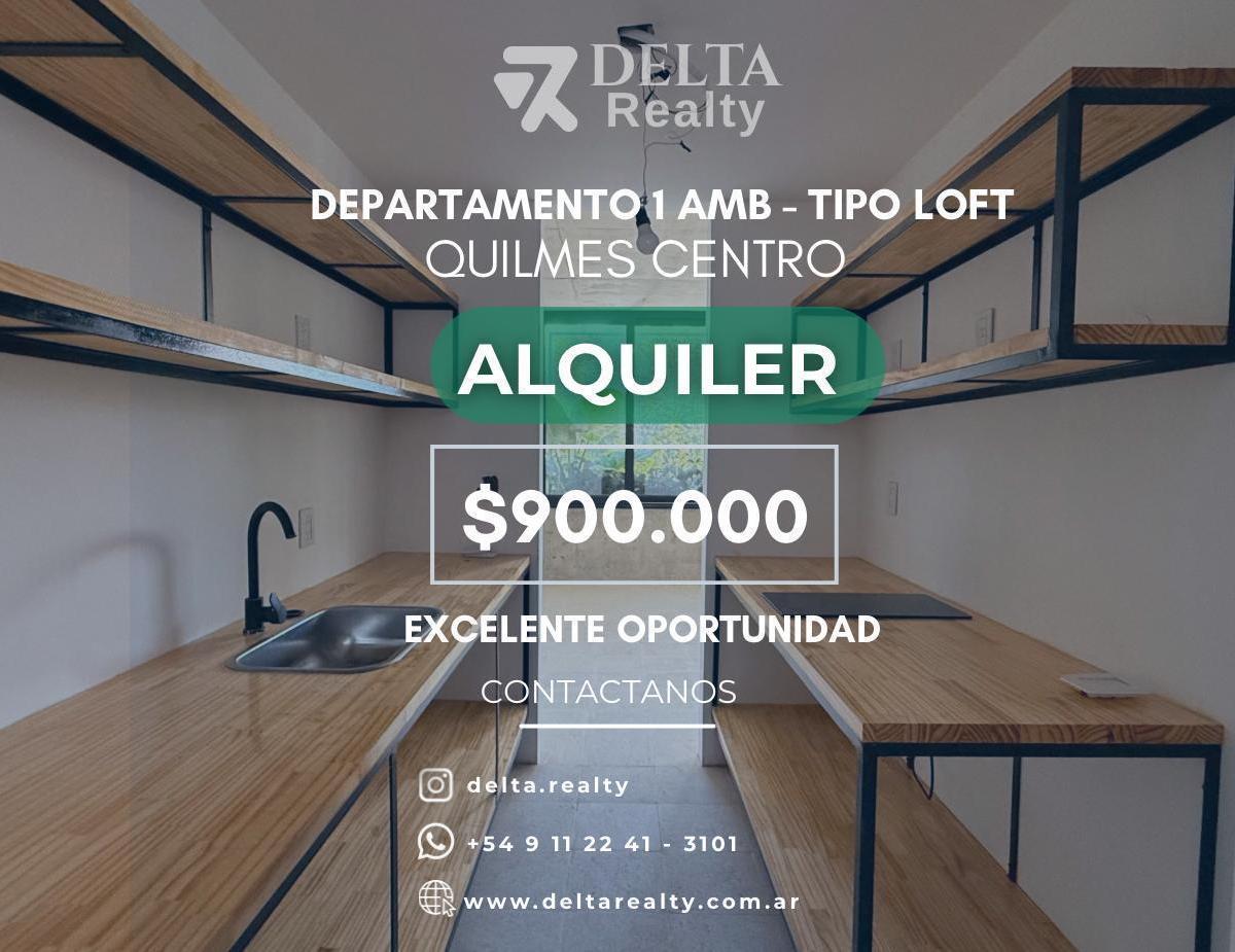 Two-room apartment in Quilmes with 1 bedroom