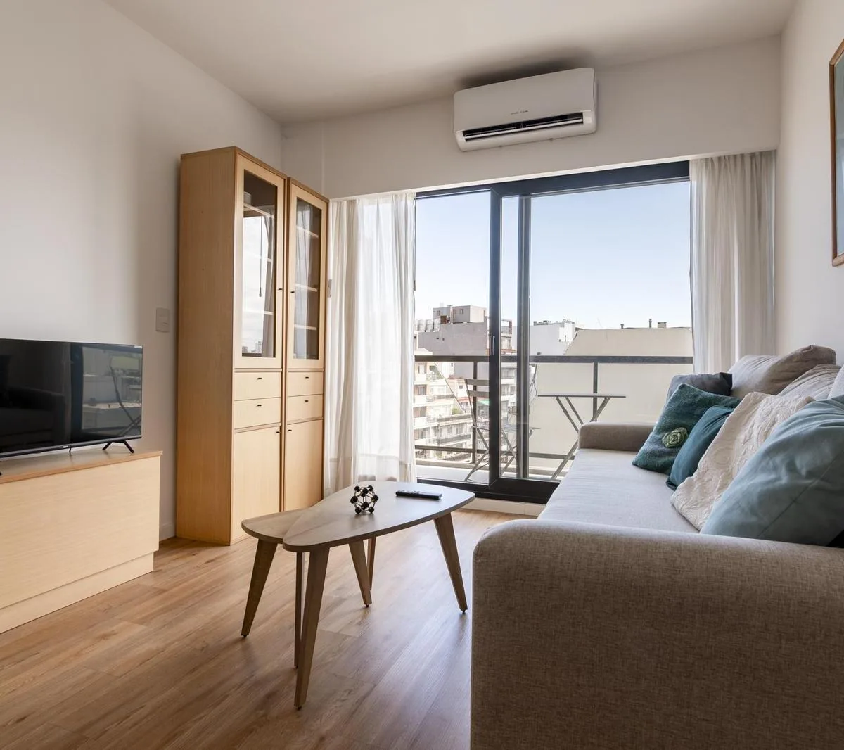 Меблированная квартира с 1 спальней в Villa Crespo