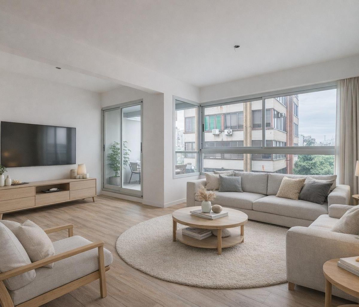 Studio novo com varanda em Constitución