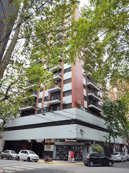 Apartamento de dois ambientes mobiliado em Almagro