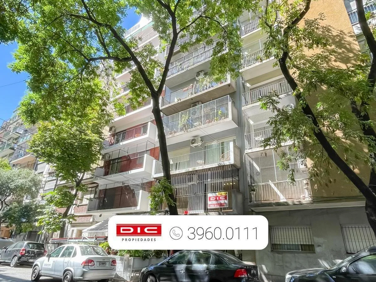 Apartamento de três ambientes mobiliado em Recoleta