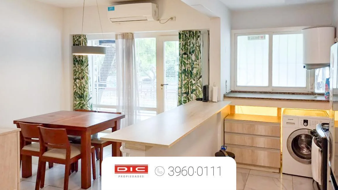 Departamento de 3 ambientes con balcón terraza y patio en Belgrano