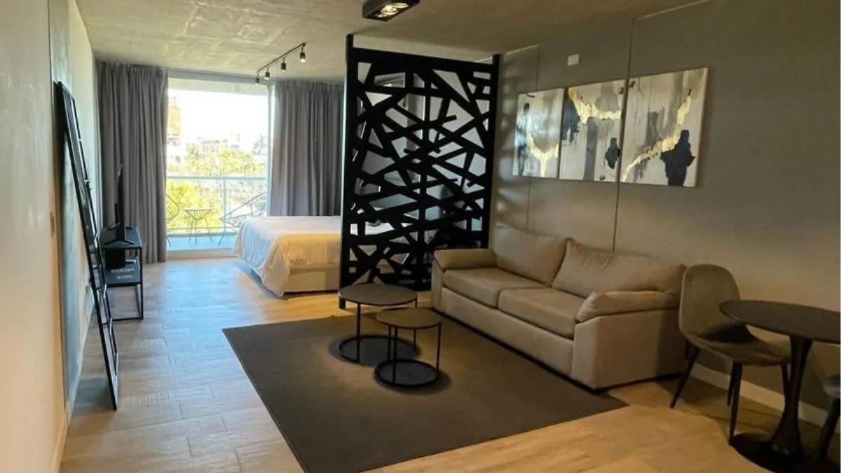 Furnished studio apartment with balcony in Palermo Hollywood
