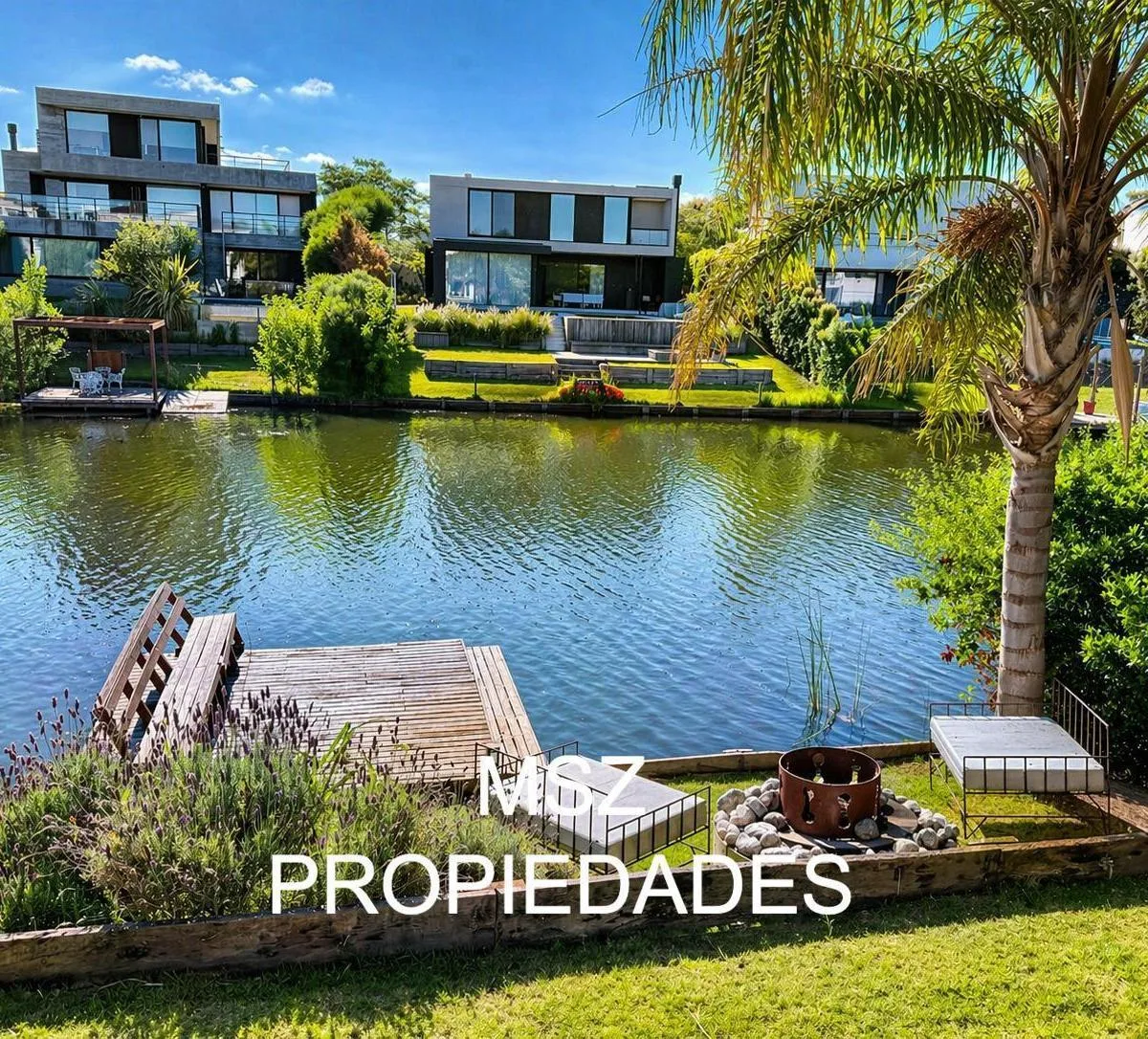 Furnished four-bedroom house in El Golf, Nordelta (Tigre)