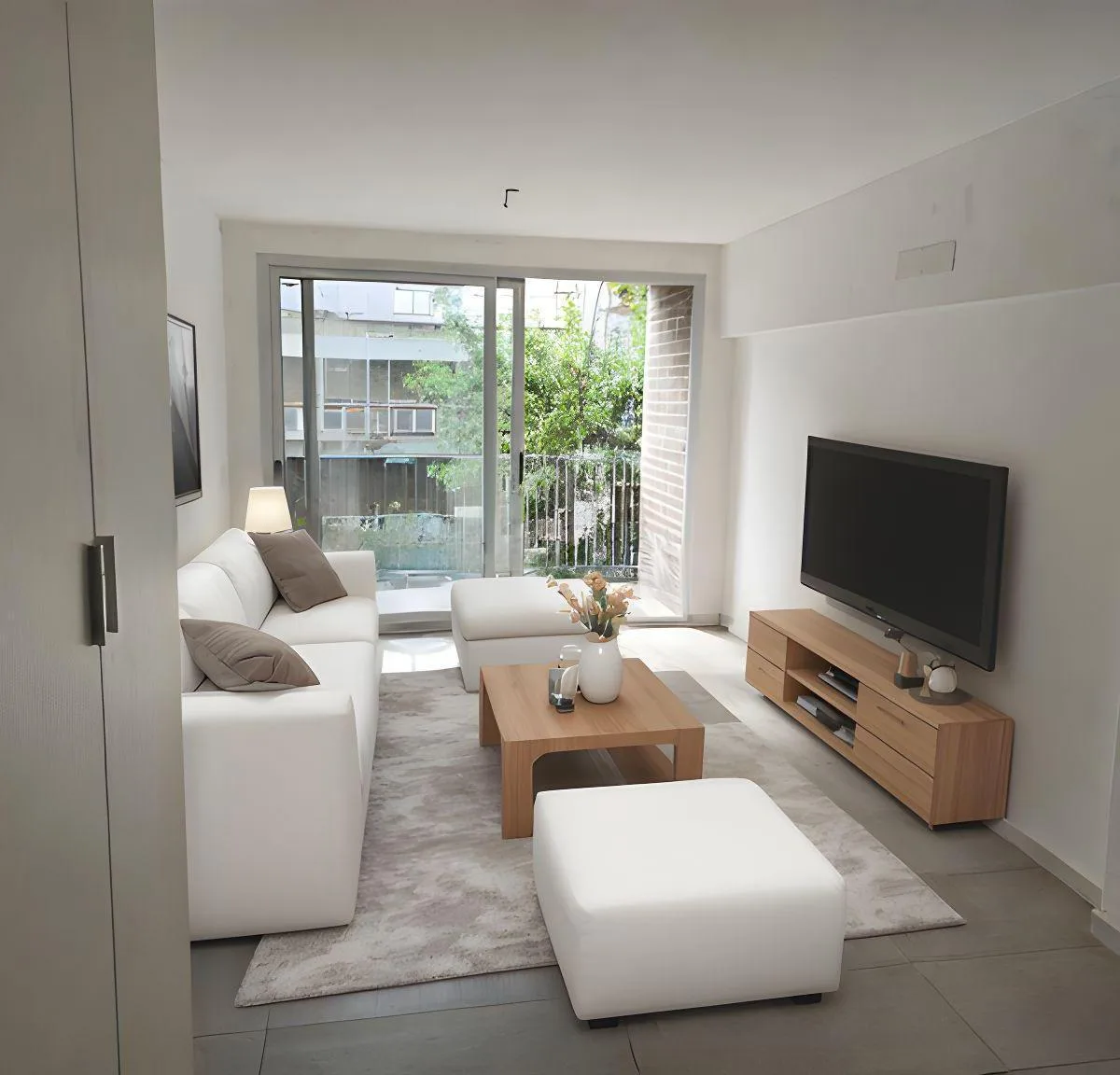 Квартира-студия с балконом в Caballito