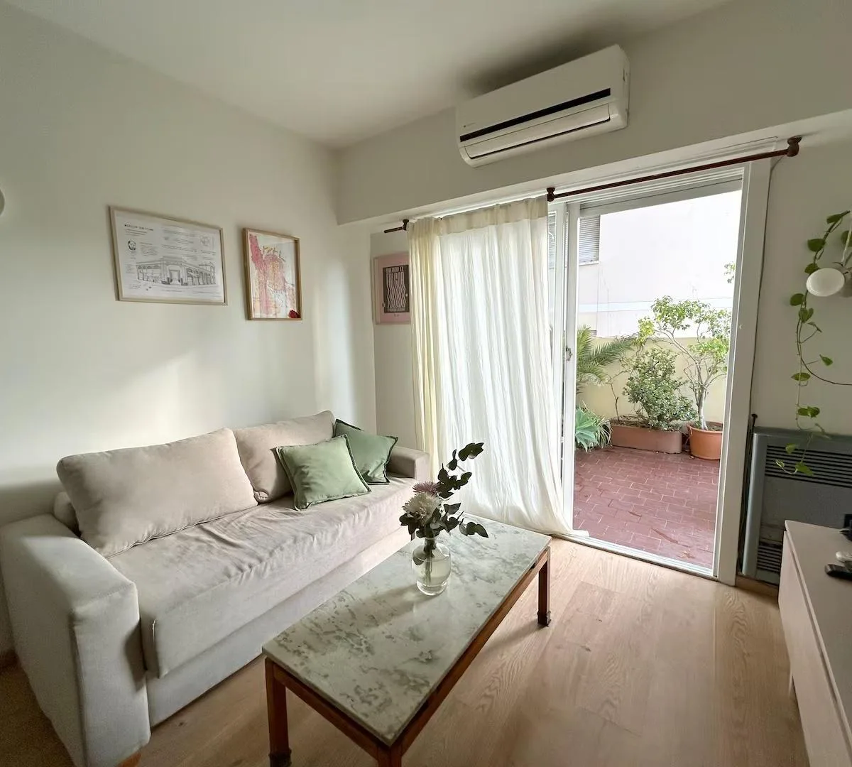 Apartamento de dois ambientes com terraço em San Telmo