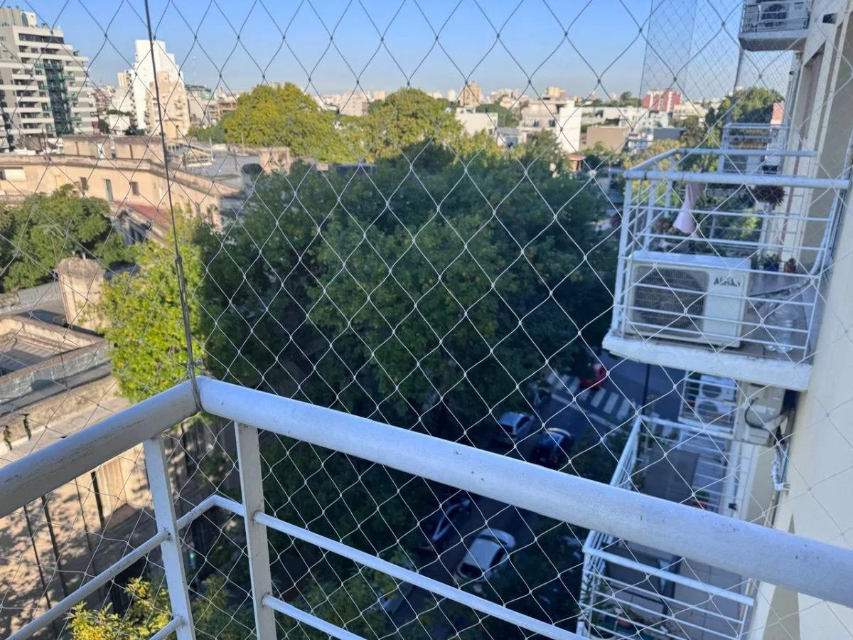 Квартира с 1 спальней в Saavedra на высоком этаже