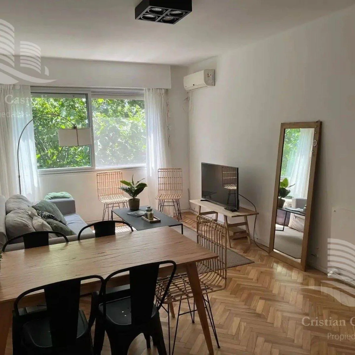 Departamento de 2 ambientes refaccionado y amoblado en Olivos