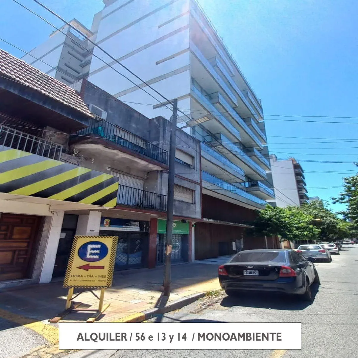 Kitnet térrea com pátio para alugar em La Plata