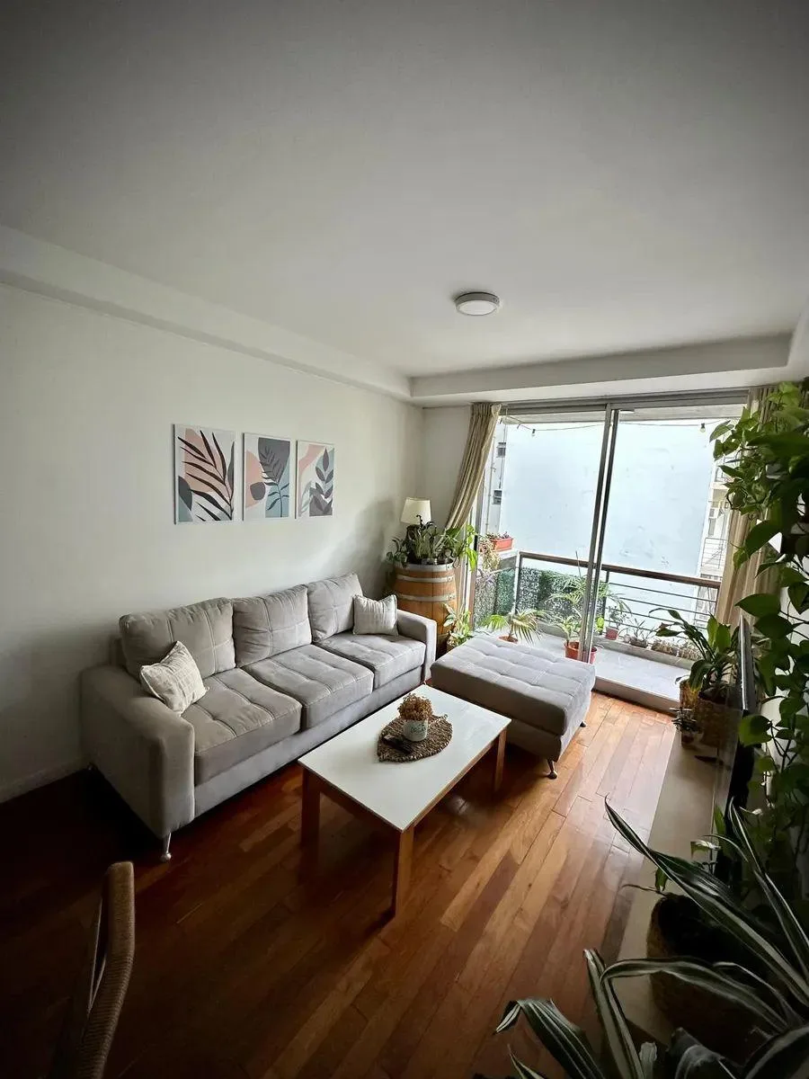 Furnished three-room apartment with 2 bedrooms in Núñez