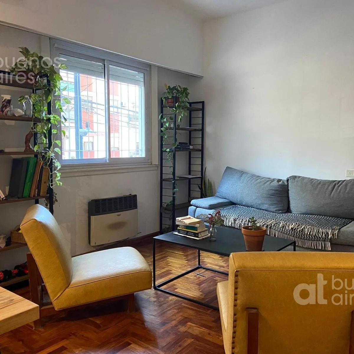 Departamento de 2 ambientes con balcón en alquiler temporal en Villa Crespo