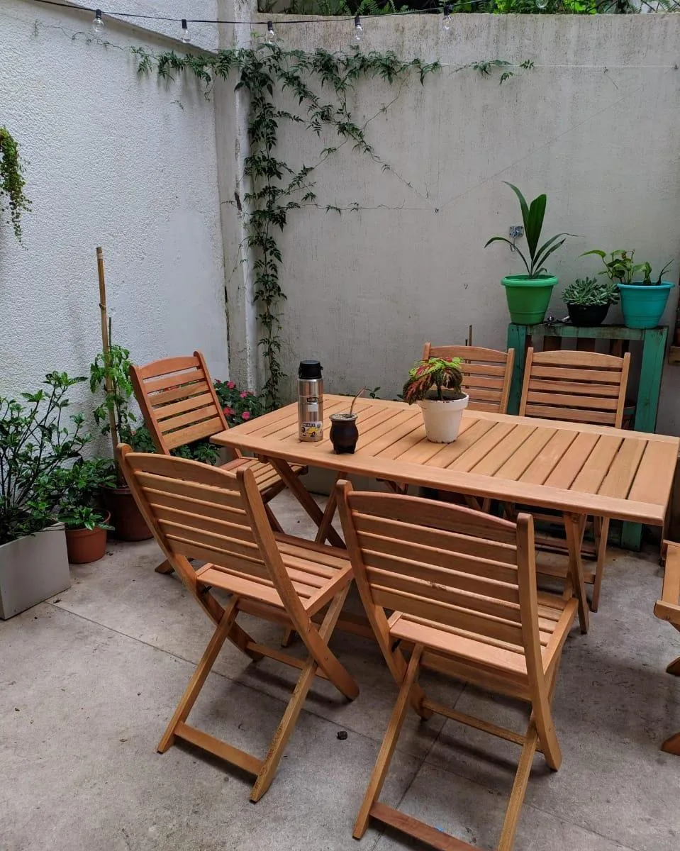 Two-bedroom ground-floor apartment with large patio in Belgrano