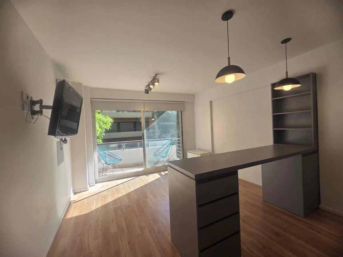 Квартира-студия в Caballito с балконом