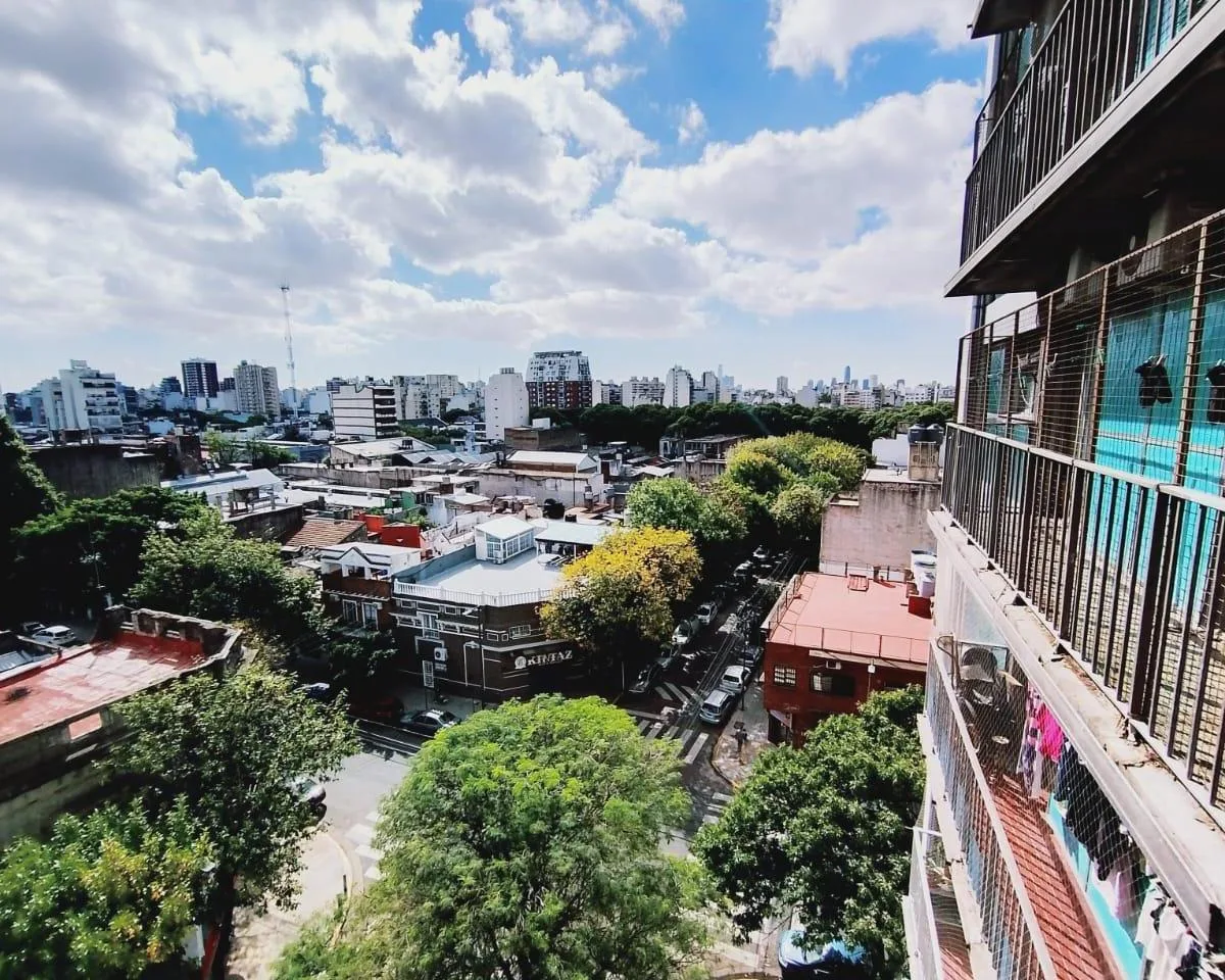 Apartamento de três ambientes com 2 quartos em Balvanera