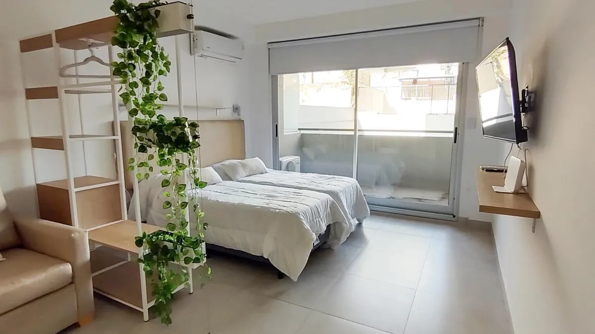 Kitnet mobiliada para aluguel temporário em Caballito