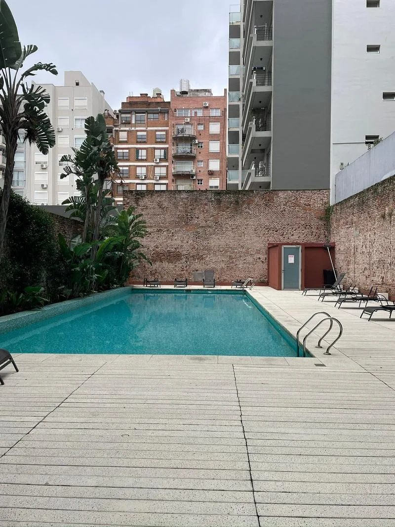 Studio apartment with amenities in Núñez