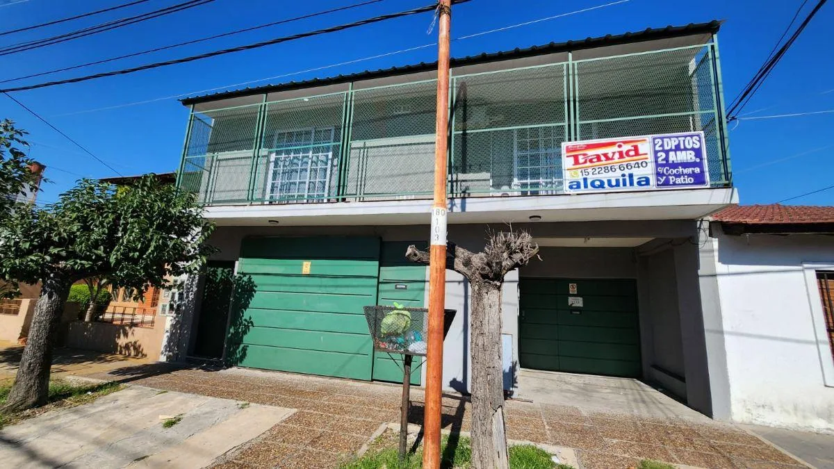 Departamento de 2 ambientes con cochera en San Justo