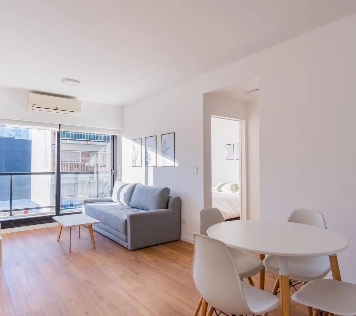 Меблированная квартира с 1 спальней в Villa Crespo