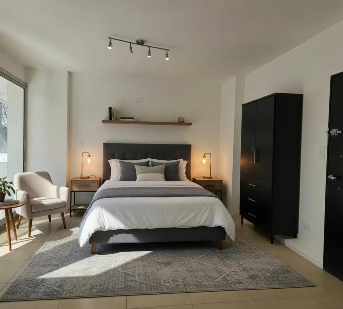 Divisible studio apartment with private terrace in General San Martín