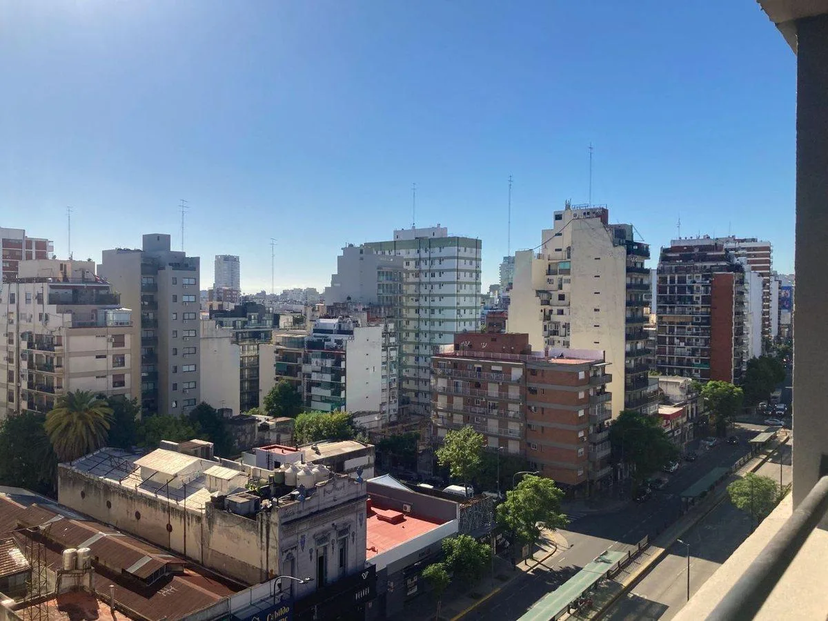Studio apartment with balcony in Núñez