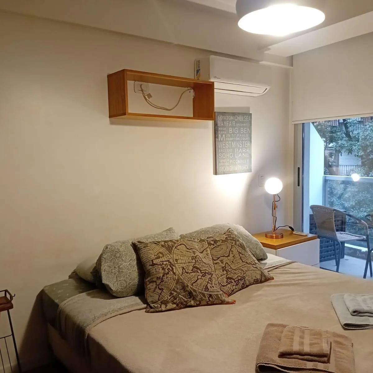 Kitnet com varanda em Recoleta