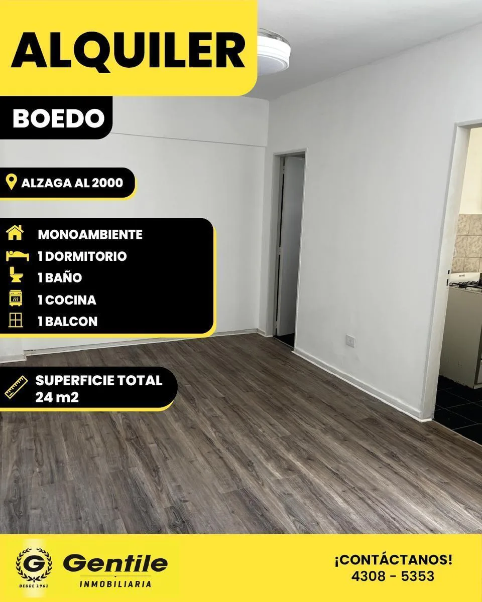 Studio apartment in Boedo