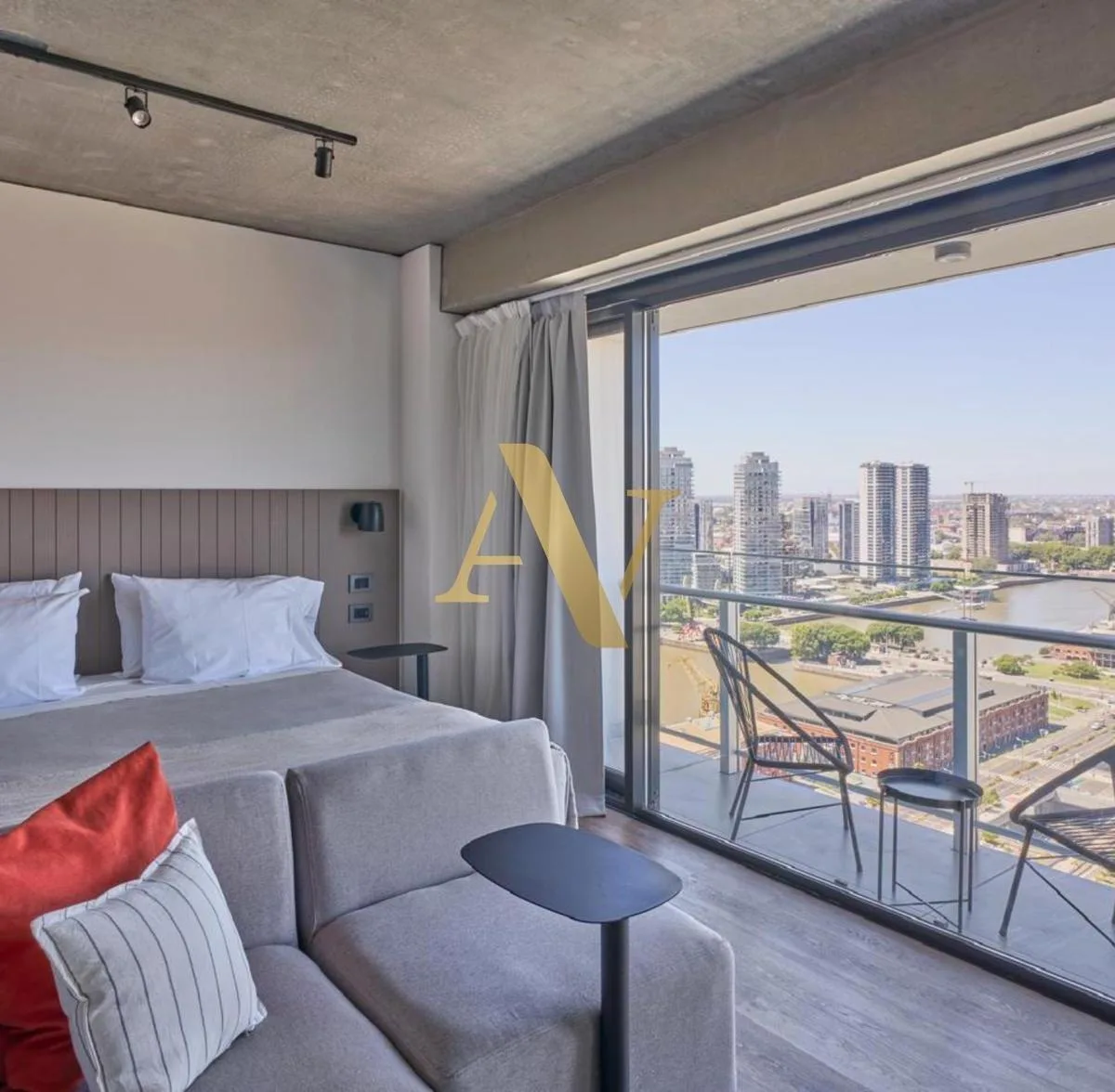 Monoambiente en Puerto Madero