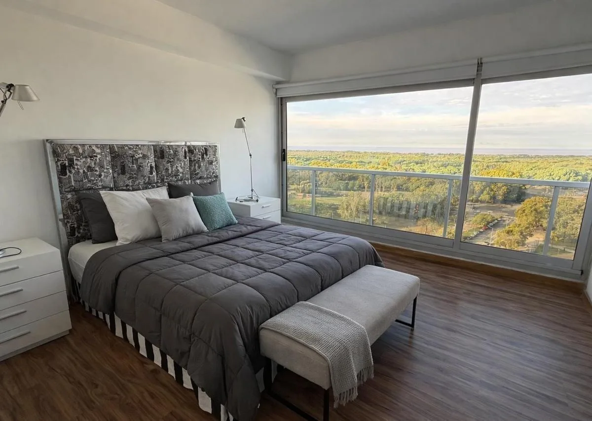 Apartamento de dois ambientes mobiliado para alugar em Puerto Madero