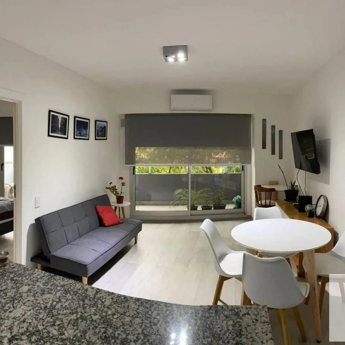 Apartamento com varanda em Palermo