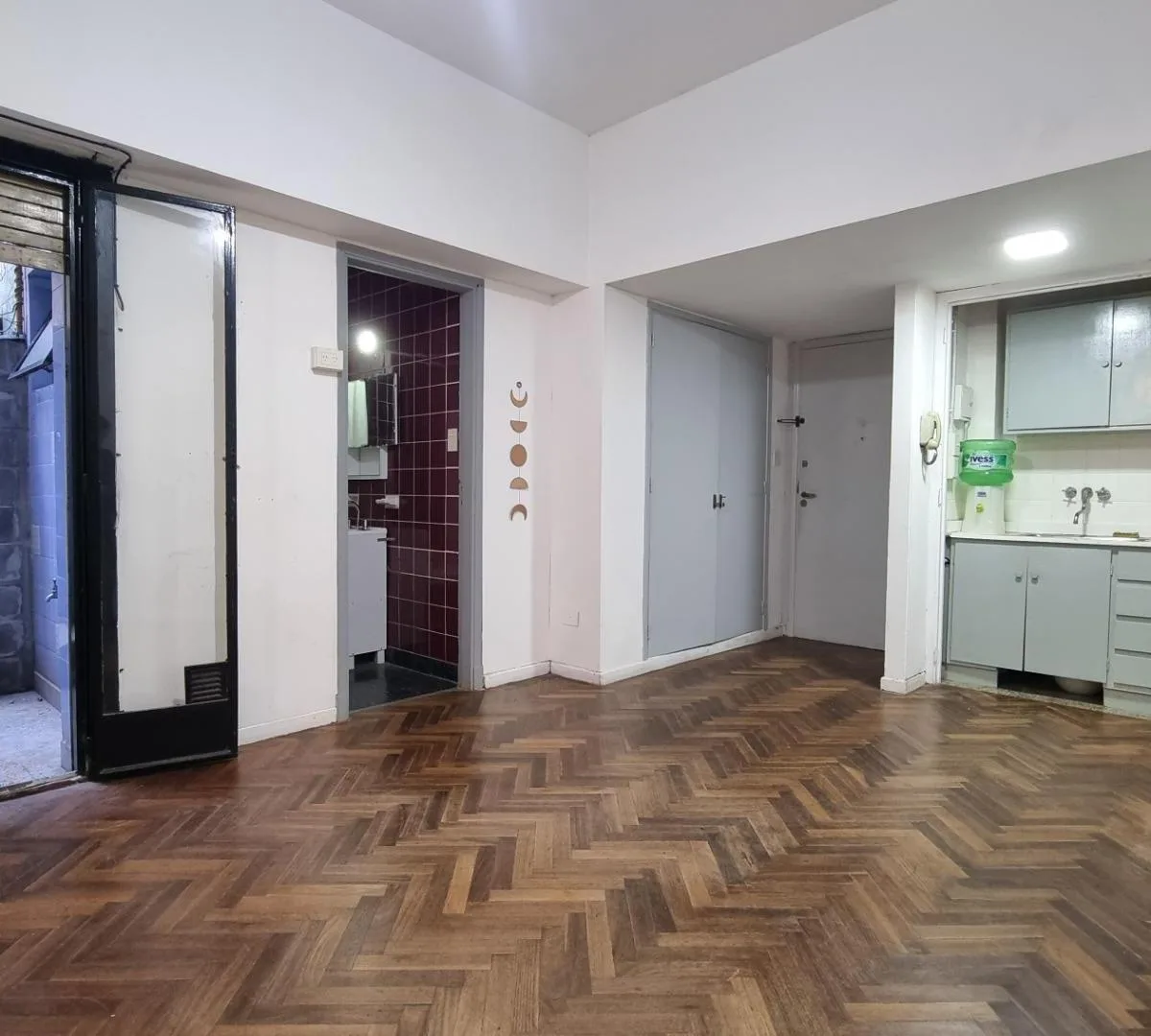 Monoambiente con patio en Chacarita