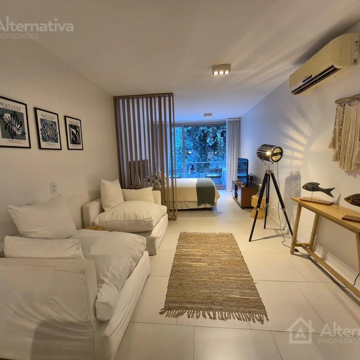 Departamento monoambiente amoblado en Belgrano