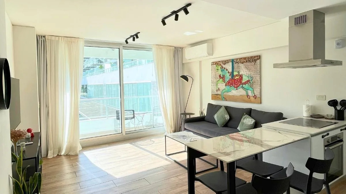 Departamento amoblado de 2 ambientes en Colegiales