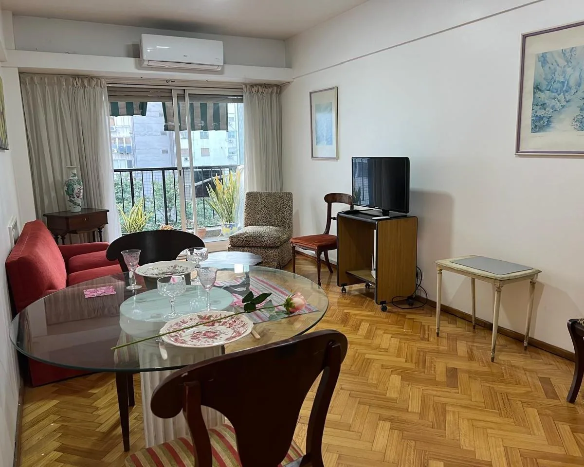 Departamento amoblado de 3 ambientes en Retiro