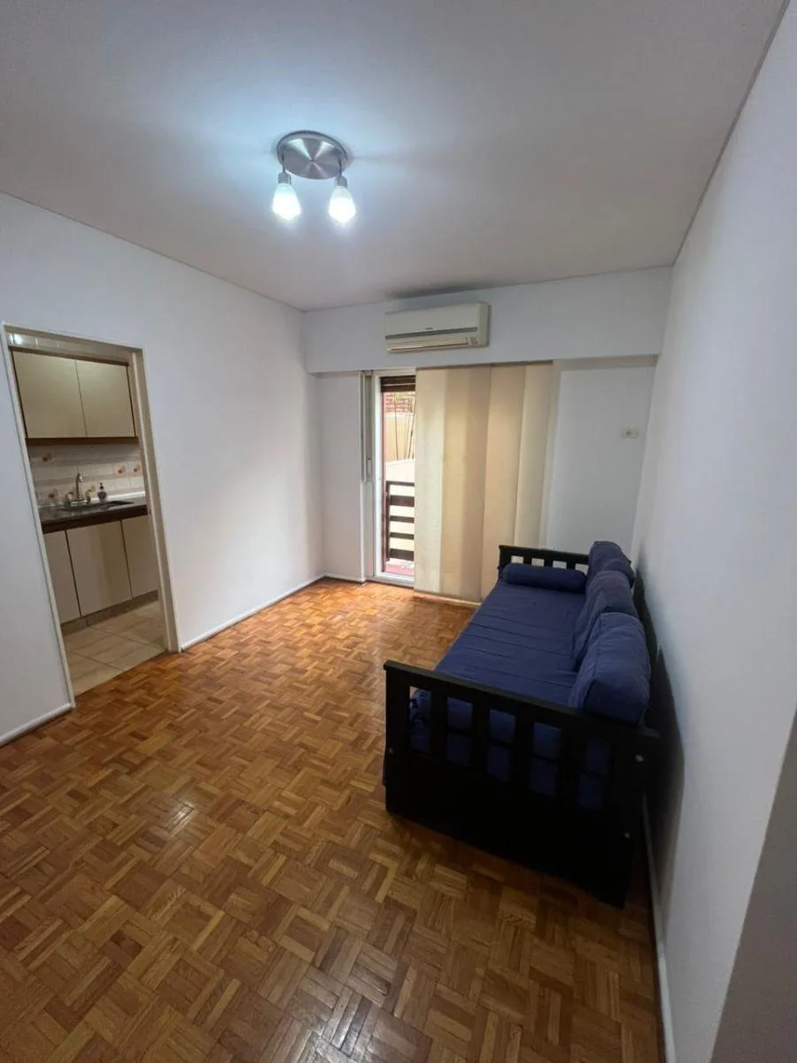 2-room unit with patio and AC