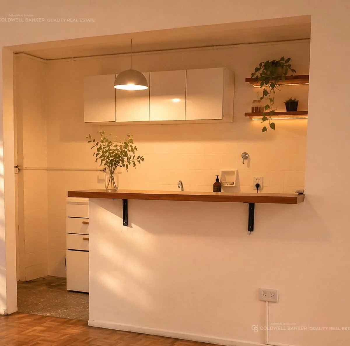 38 m² two-room apartment in Recoleta