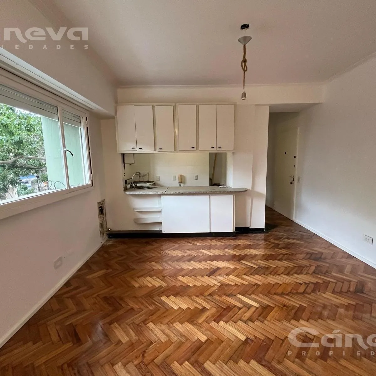 Apartamento de 2 ambientes com 1 dormitório em Martínez