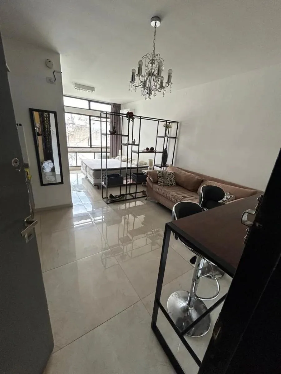 Divided studio apartment in San Nicolás