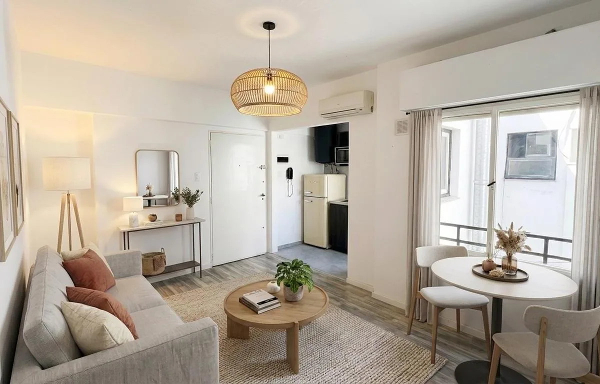 Apartamento de dois ambientes com 1 quarto em Recoleta