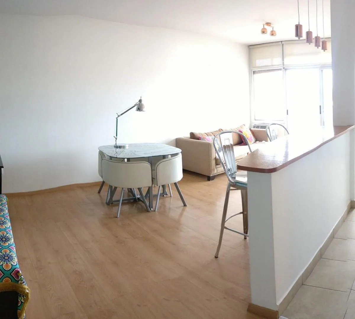 Furnished two-room apartment with balcony in Victoria
