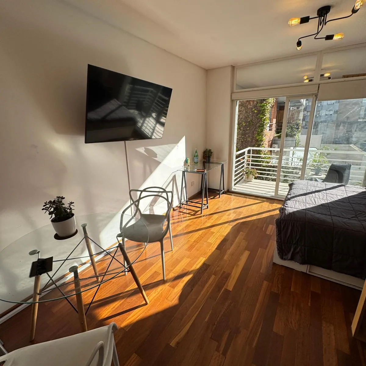 Furnished studio apartment with pool in Palermo Nuevo
