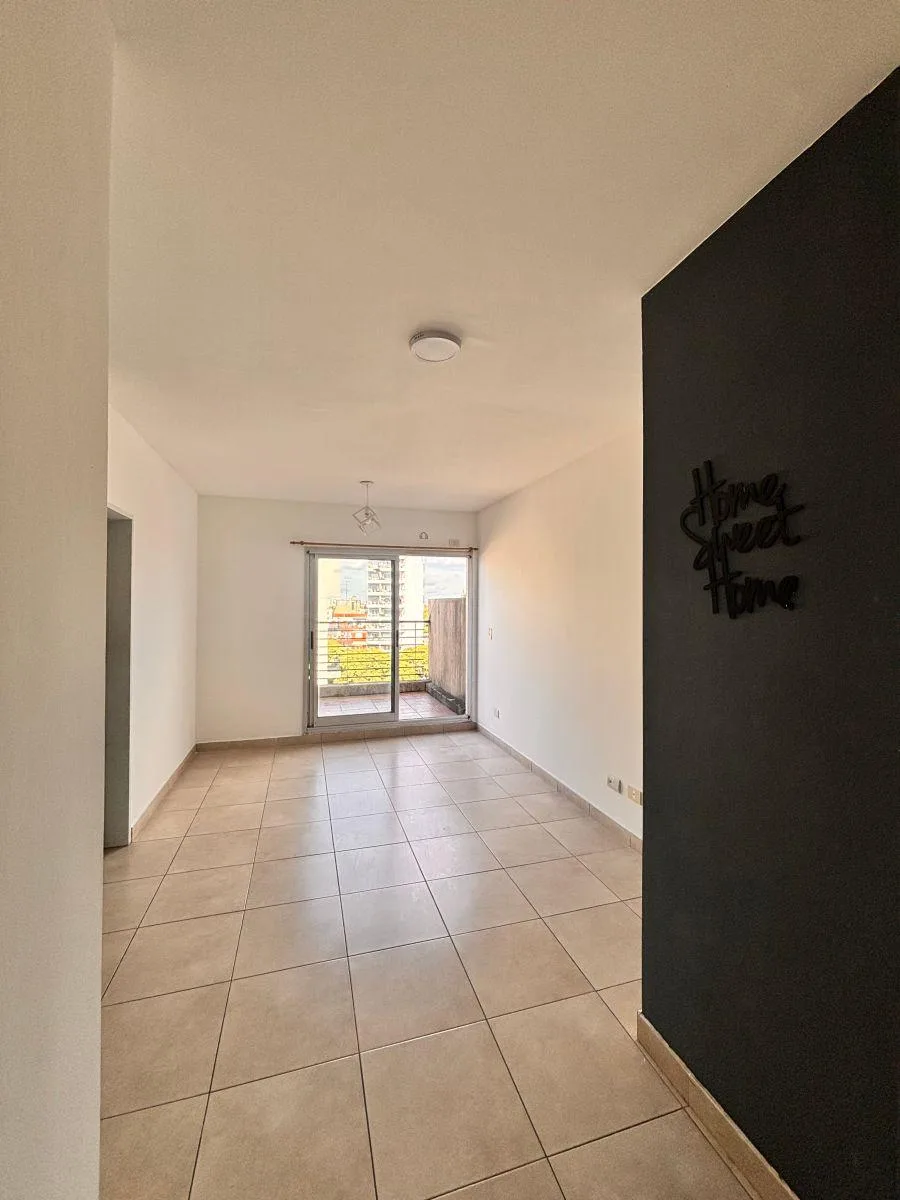 Departamento monoambiente en Chacarita con terraza propia sin expensas