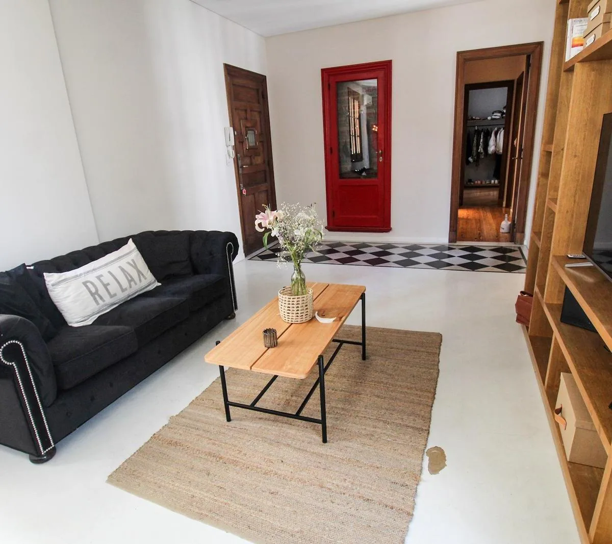 Departamento de 3 ambientes en alquiler temporario en Monserrat