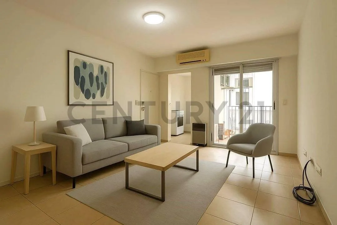 Furnished two-room apartment in Recoleta