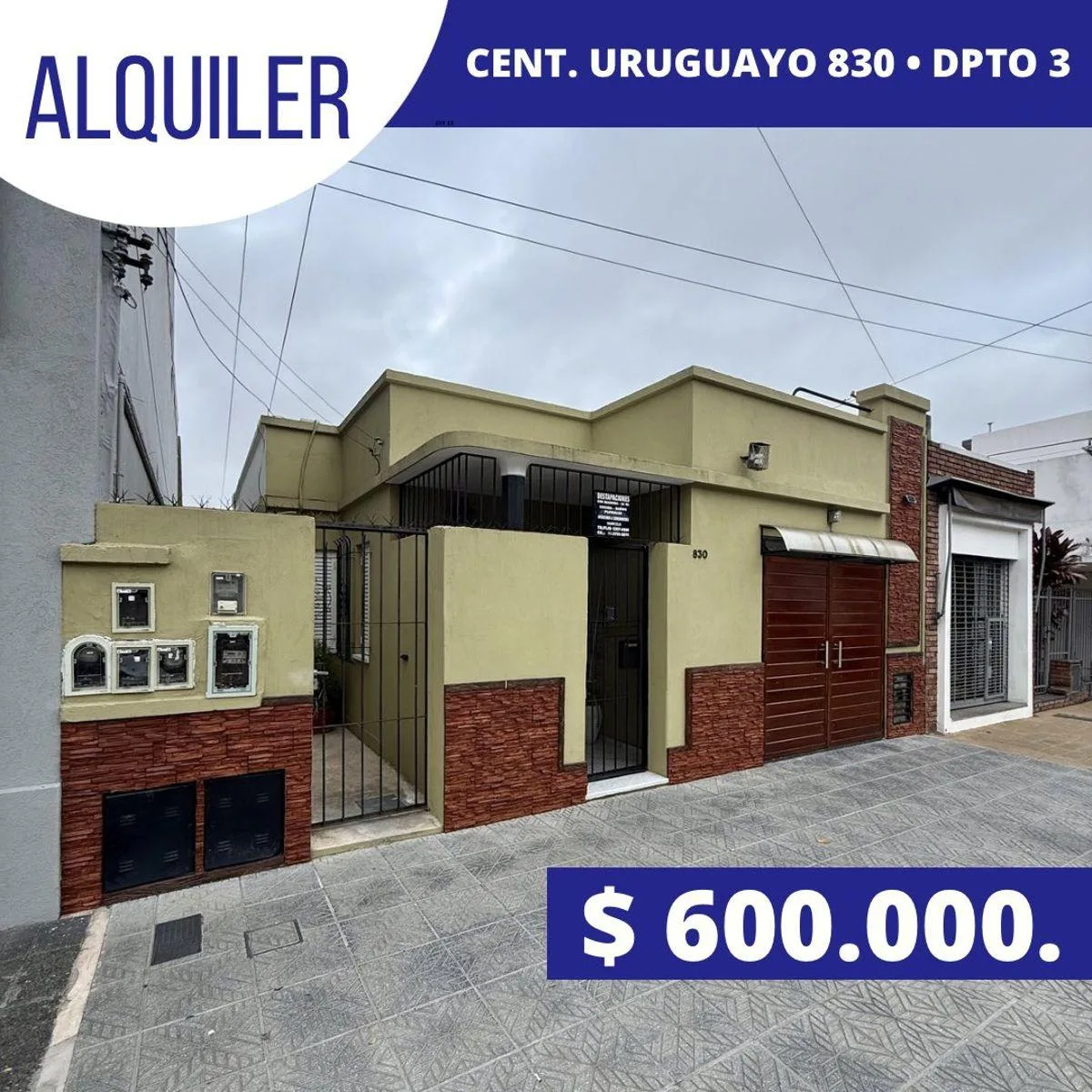 PH tipo casa de 3 ambientes con patio y terraza en Villa Dominico