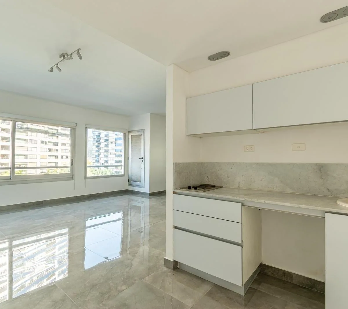 Kitnet de 47 m² em Puerto Madero com vaga de garagem e depósito