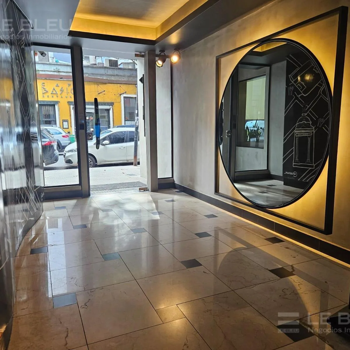 Apartamento de kitnet com 1,5 ambientes e varanda-terraço em Chacarita