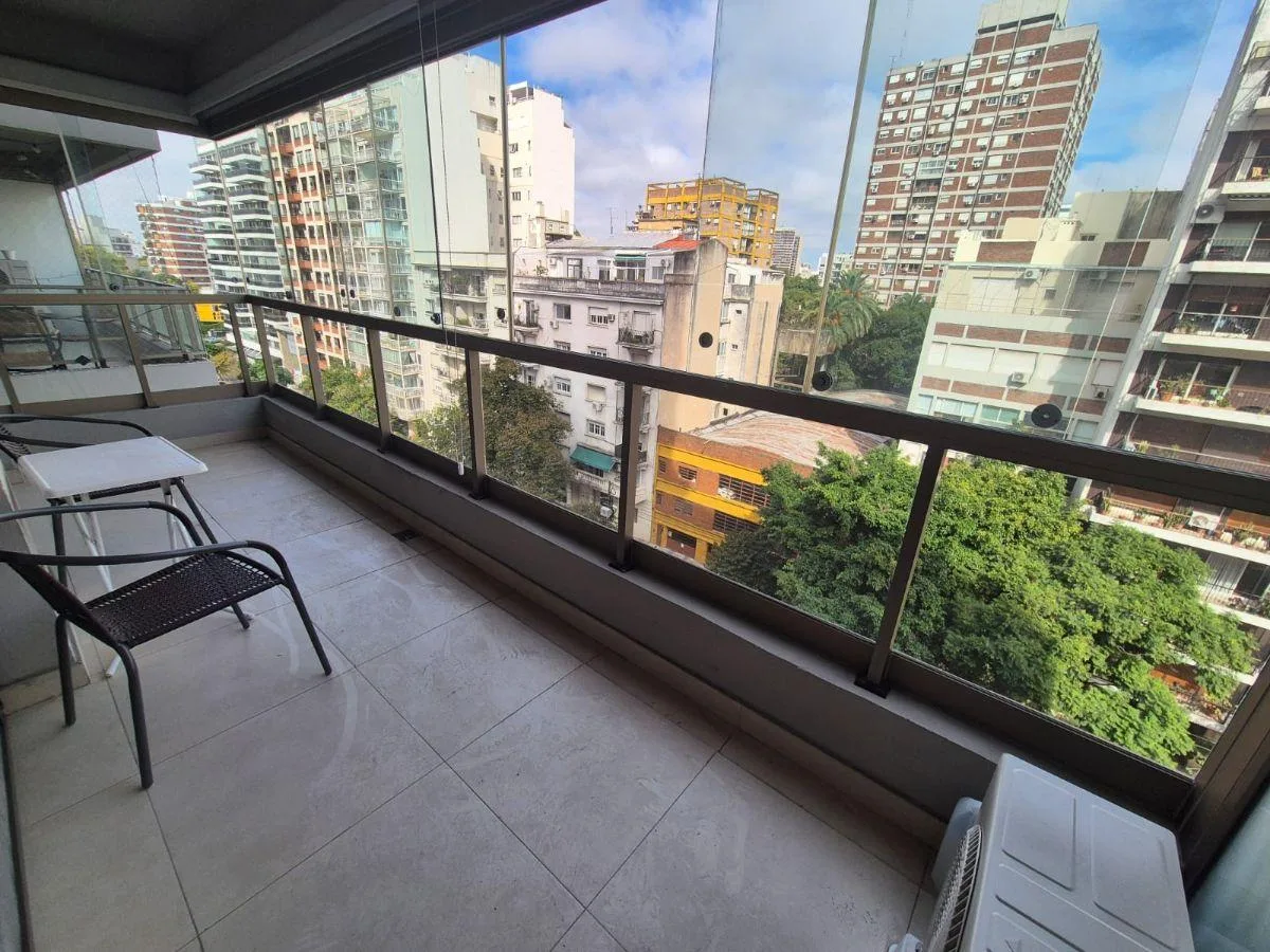 Departamento de 2 ambientes con balcón aterrazado en Belgrano