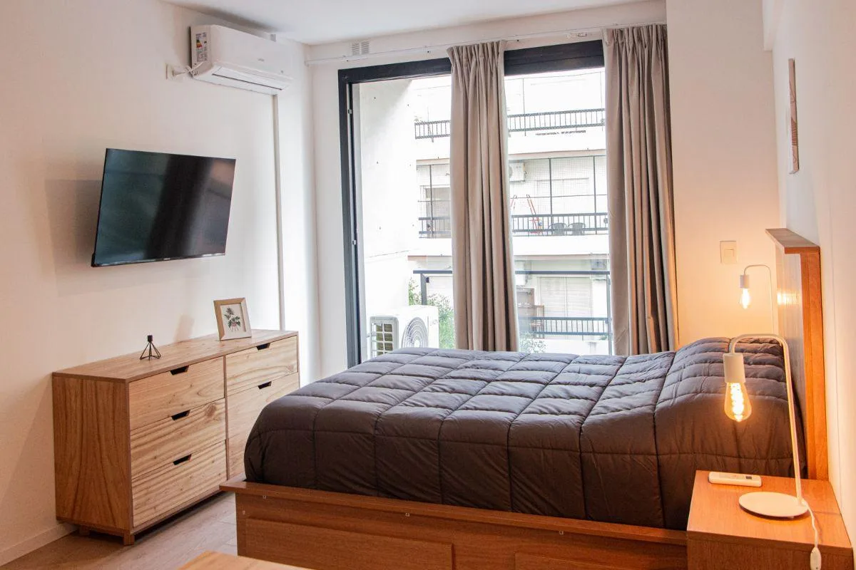 Furnished studio apartment in Colegiales