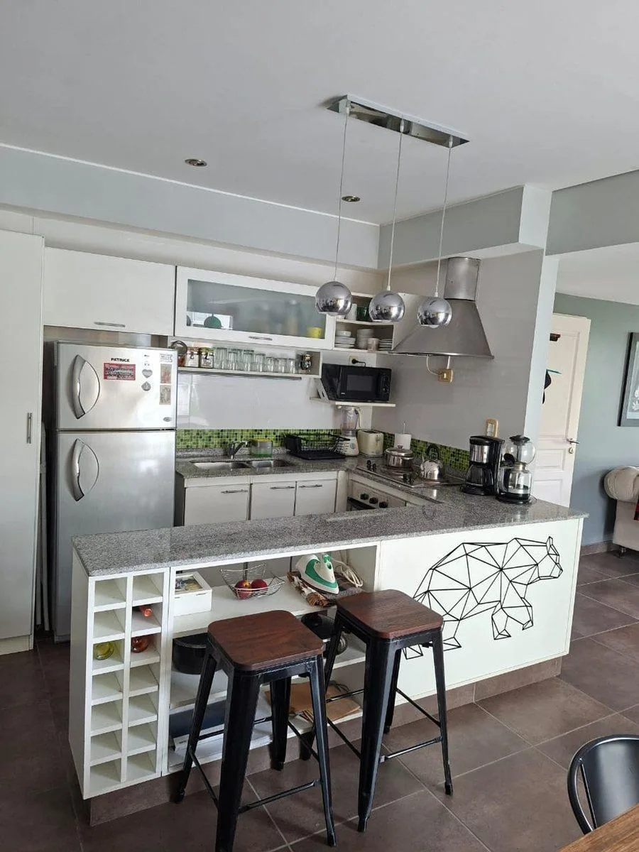 Furnished duplex apartment with parking in Olivos